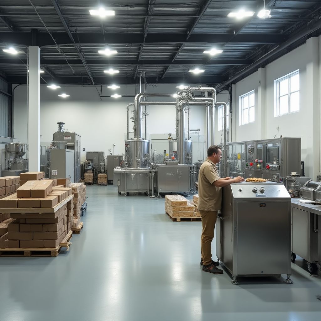 Expansión de procesadora de alimentos en Santa Cruz